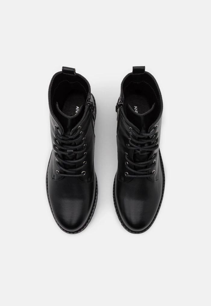 Bottines ANNA FIELD Anna Field Lace-up Ankle Boots Noir Femme | BQP-8045450